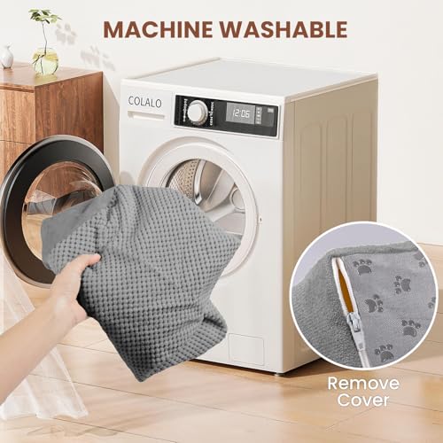 Dog Stairs for Small Dogs, High Density Foam Dog Steps, Extra Wide Non-Slip Pet Ramp for High Beds Or Couch, Soft Doggie Ladder for Dogs Injured, Older Pets, Small Cats - Image 6