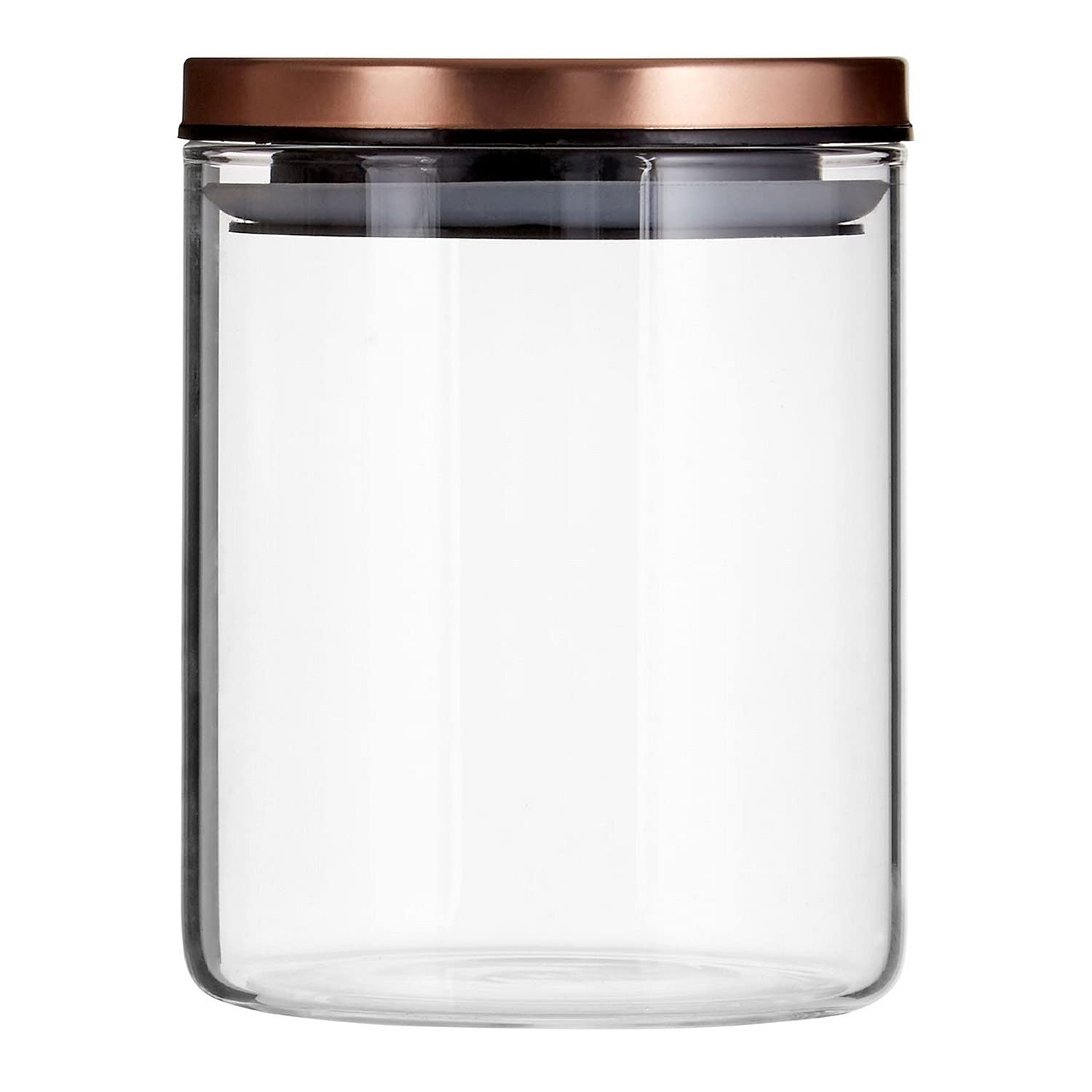 Premier Gold Maison By - Freska Rose Lid Storage Jar - 700Ml - 700Ml Capacity