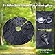 10 Gallonen Baumbewässerungsring, PVC-Tropfbewässerungsbeutel für die Gartenarbeit, Umweltfreundlich, Wiederverwendbar, Ideal für die Wassereinsparung (BLACK)