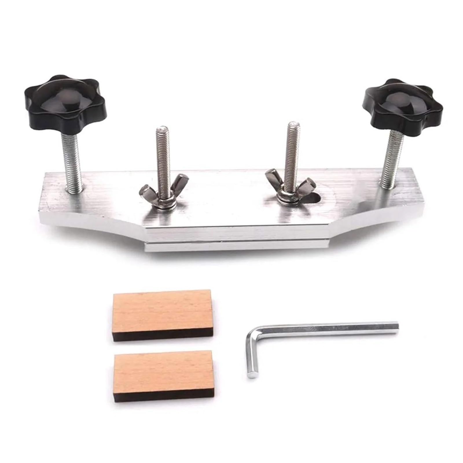 BABYCE Gitarre Reparatur-Werkzeug-Set Metall-Gitarrenstegklemme, Edelstahl-Gitarrensteg-Bonding-Werkzeug, Gitarrenbauer-Reparaturwerkzeuge