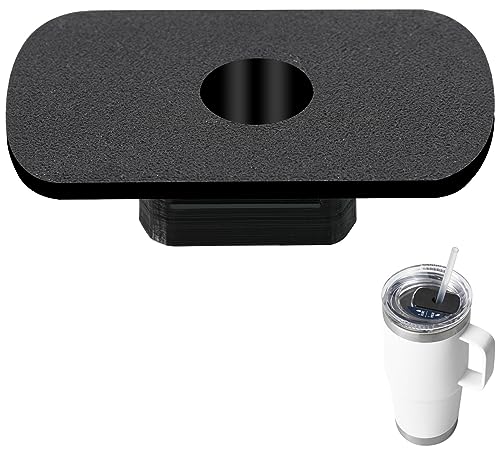 Straw Lid Attachment Compatible With Yeti Tumber Magslider/Stronghold Lid,Straw Cover Accessories For 20/30 Oz Tumber(Black)
