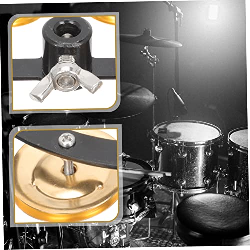 Vaguelly Kit De Bateria 5Pcs Passo No Sino Símbolo De Bateria Acessório De Prato De Bateria Acessóri