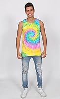 Vista 3 de Comprar Cool Tank Tops 100% Algodón Colorido Tie Dye Tank Top