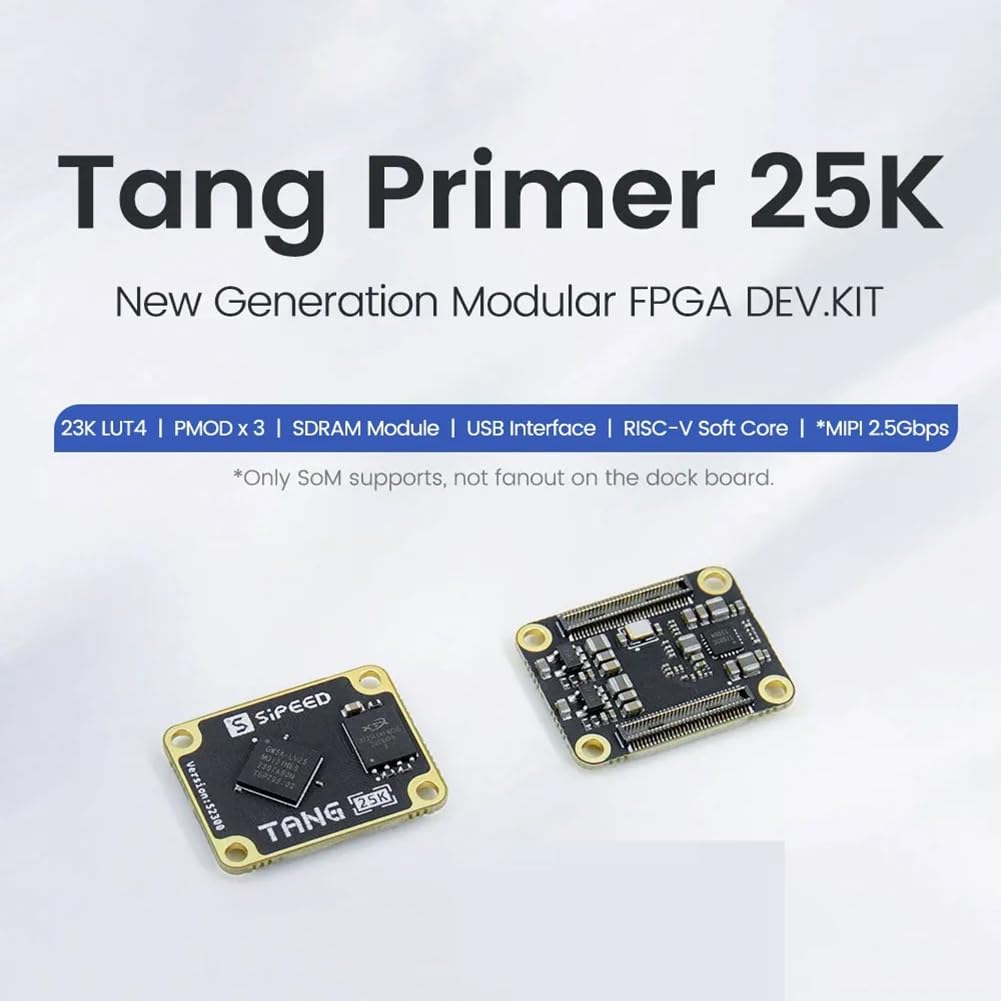 Primer 25K Core Board High Cloud GW5A RISCV FPGA Development Board PMOD SDRAM Installation Facile Facile à Utiliser