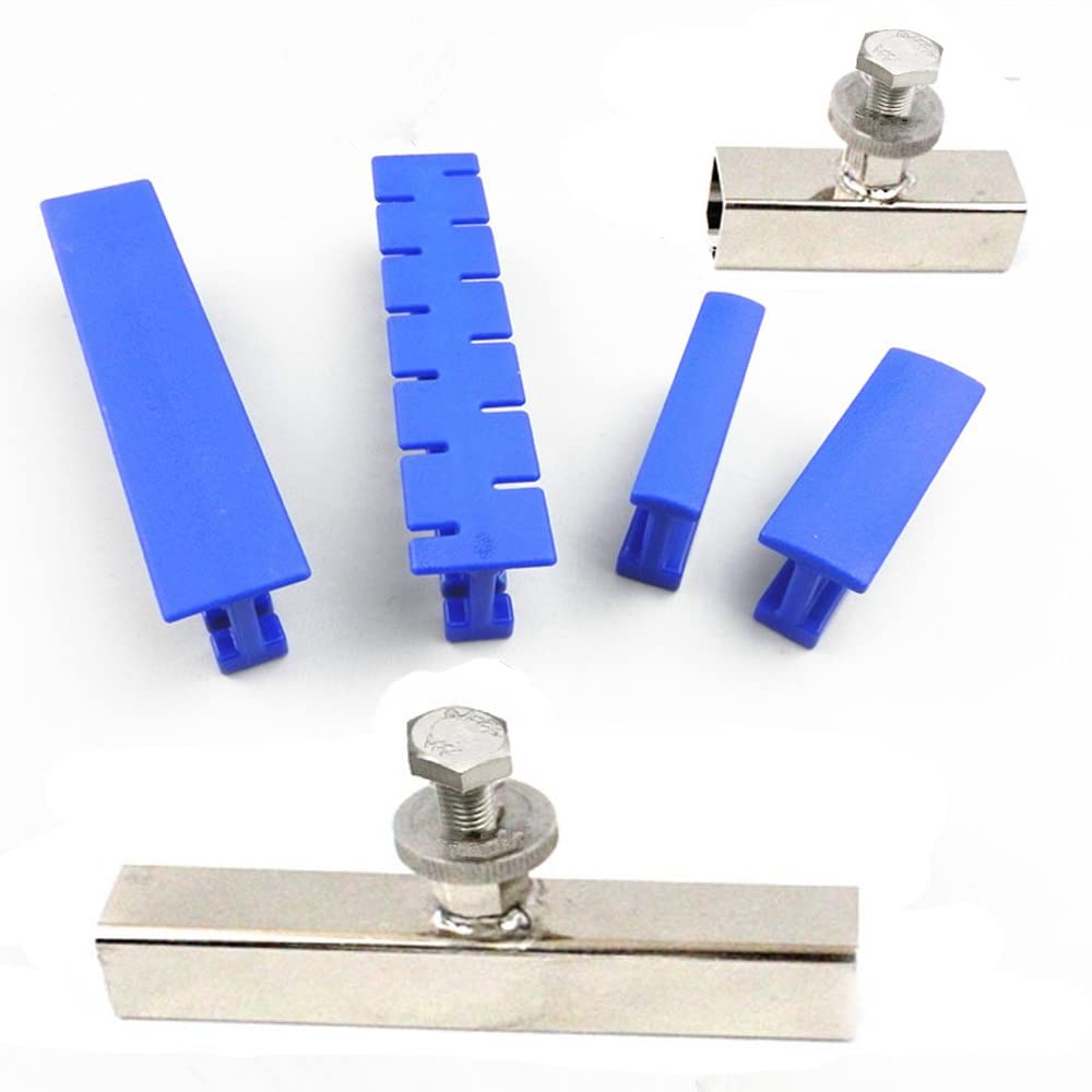 SOTRLO Adhesive Green Blue Glue Tabs Tools Kits for Car Paintless Dent Repair Tool Auto Dent Repair Tools Long Dent Repair Tools