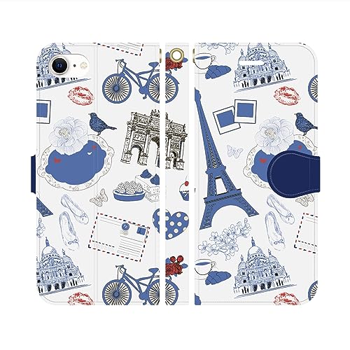 ViD iPhone SE 2 SE2 3 SE3 蒠^ X}[gtH P[X Jo[ iPhoneSE PARIS CXg p^[ E tX CO O p S GbtF ObY G 킢 ꂢ  Mtg 