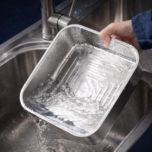 Image of Stainless Steel Food Storage Container 1800ml Leakproof Lunch Box | with Handle & Vent Valve | Airtight 304 Steel Food Keeper for Fridge Freezer Meal Prep