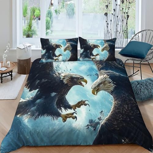 Housse de couette microfibre 220x240cm facile à laver sans repassage - 3