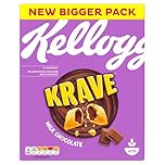 Kellogg's Krave Milk Chocolate Breakfast Cereal, 410g
