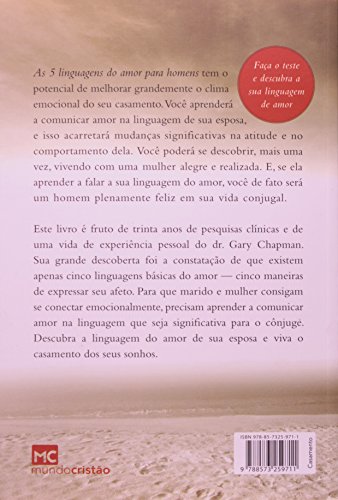 As cinco linguagens do amor para homens: Como expressar um compromisso de amor a sua esposa