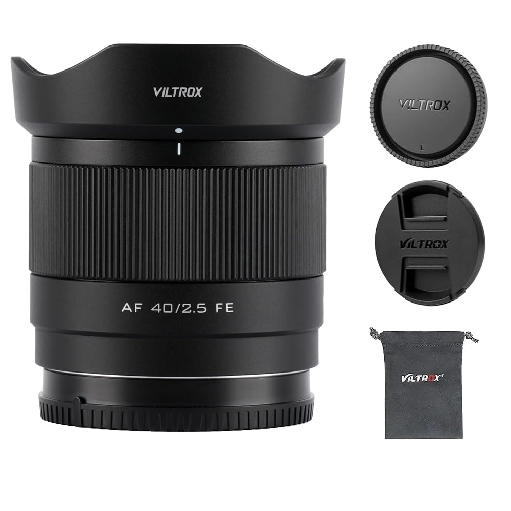 Amazon.com : VILTROX AF 40mm f2.5 f/2.5 FE Mount Lens for Sony 