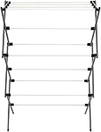 Honey-Can-Do DRY-01306 Folding 42-Inch Clothes Drying Rack, Silver/White