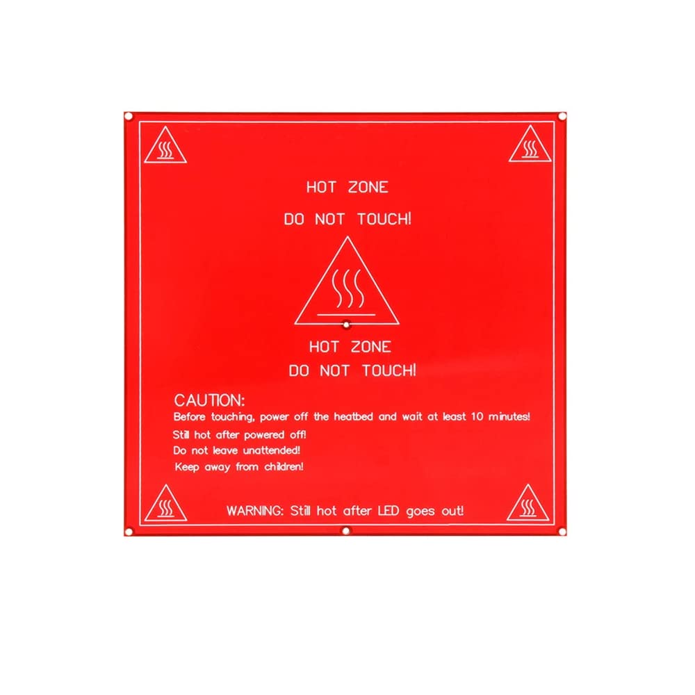 xcluma 214mmx214mm Upgraded MK2B Heated Bed PCB Heatbed Dual 12V 24V Red MK2 B Hot HotBed For 3D Printer Parts Heat (B09RW77HP9) Amazon Price History, Amazon Price Tracker