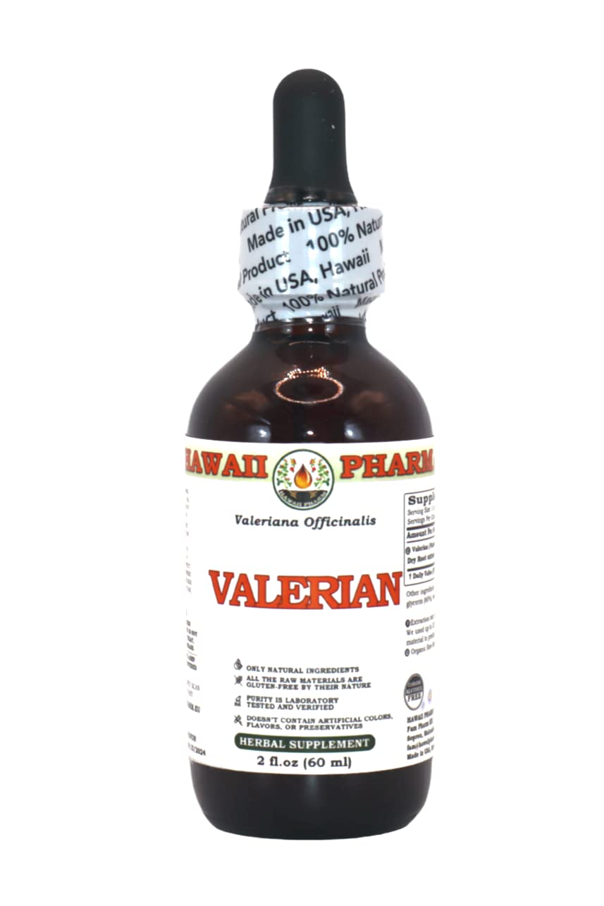 Baldrian (Valeriana Officinalis) Trockenwurzel ALKOHOLFREI Flüssigextrakt Glyzerit 120 ml