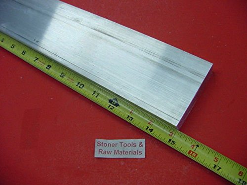 3/8" X 5" Aluminum 6061 Flat BAR 15" Long Solid T6511 .375" Plate Mill Stock