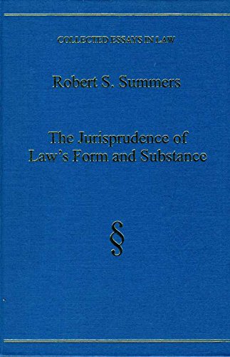 Buy The Jurisprudence of Law's Form and Substance (Collected Essays in Law) — BookShops.in