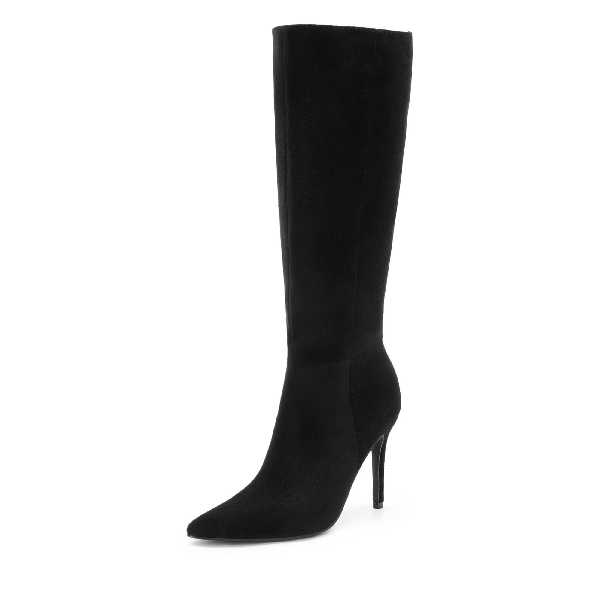 DREAM PAIRS Knee High Boots for Women, Sexy Pointed Toe Stiletto High Heel Boots, Fashion & Classic Dress Shoes
