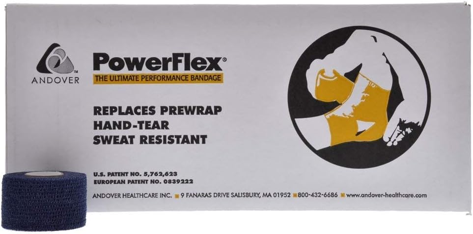 Powerflex 1.5" Stretch Athletic Tape - 1 Roll, Navy
