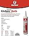 Red Devil 0408 Duraguard Kitchen & Bath Siliconized Acrylic Caulk, 10.1 oz., Clear, 12 Pack, Made in USA