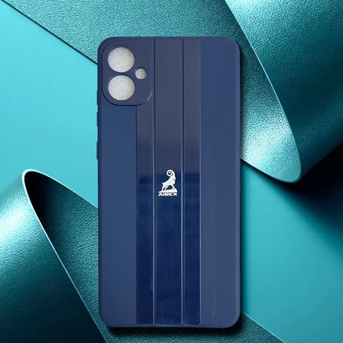 Image of AIBEX Sleek Back Cover Case Compatible for Vivo V30 5G / Vivo V30 Pro 5G with Camera Guard and Diamond Finish (Blue)