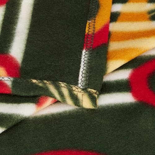 Image of amazon basics Single Bed Sized Fleece Blanket | All Season Blanket, Assorted