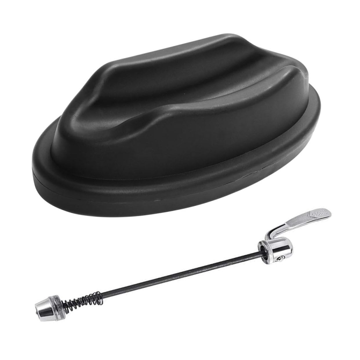 BESTonZON 2Pcs Front Wheel Riser Block for Bicycles Stabilize Bike Support for Indoor Trainers Non Slip Design Compatible with Mountain Road Bikes Durable Construction