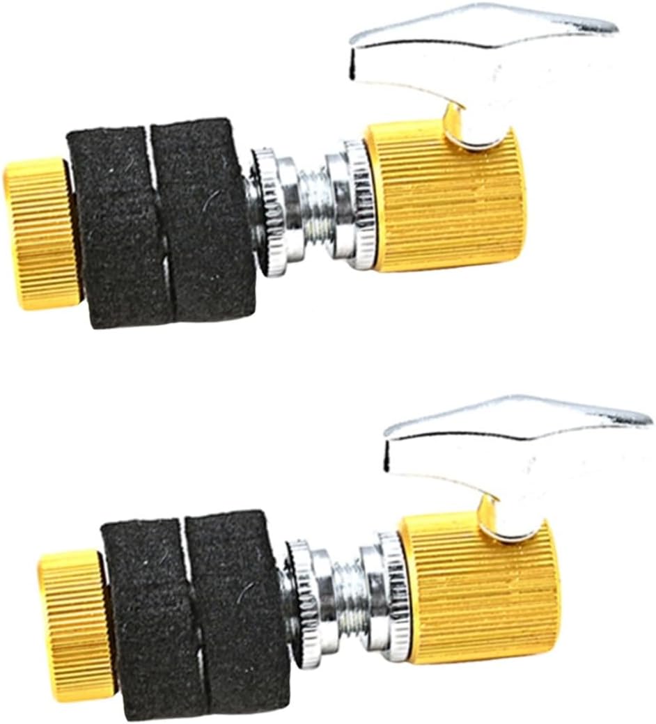 2pcs Hi Hat Drop Clutch Metal Cymbal Clutch for Drum Hi-hat Stand Easy Install