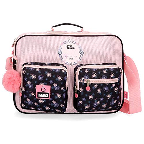 Enso Daisy  Cartera Escolar  38 cm  6.38 Liters  Multicolor