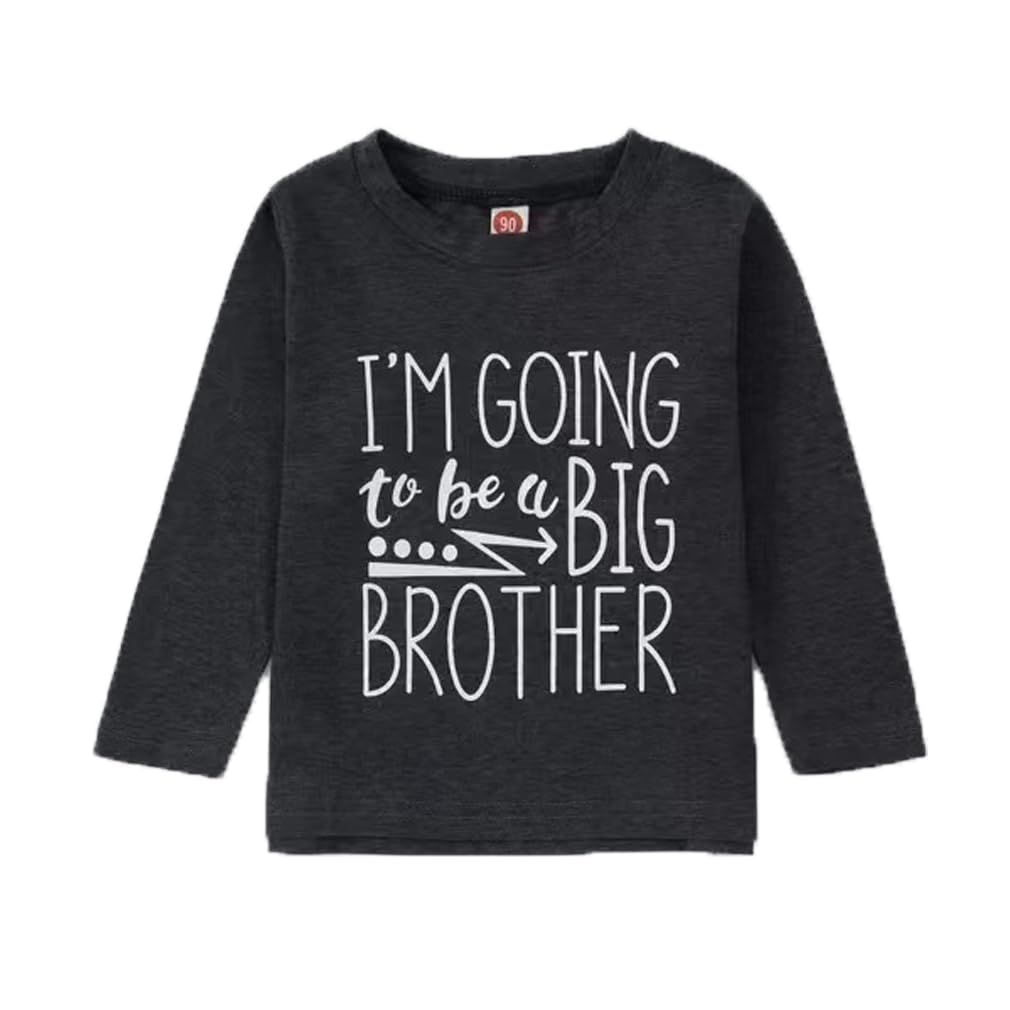 Toddler Kids Baby Boy Tee Im Going to Be A Big Brother T-Shirt Short Long Sleeve Tee Tops