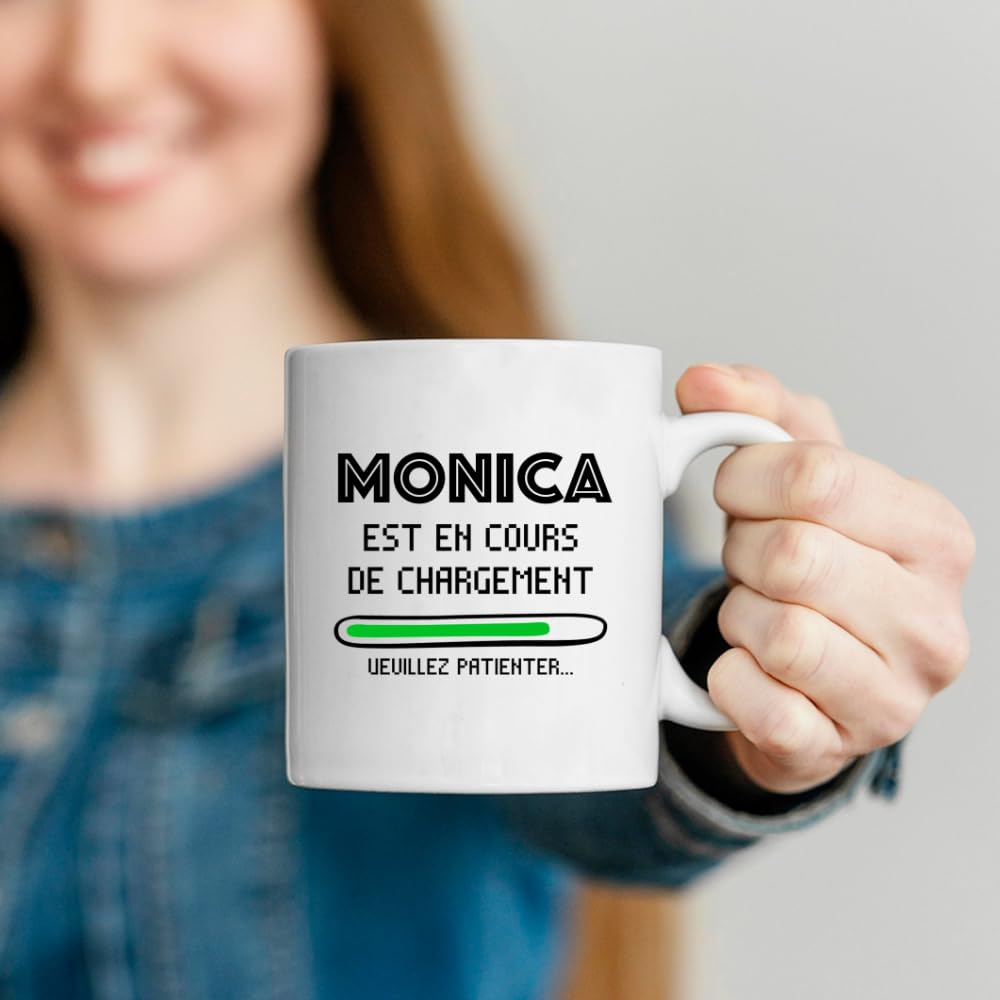 Tasse à Café Personnalisée Avec Soucoupe – MonICA