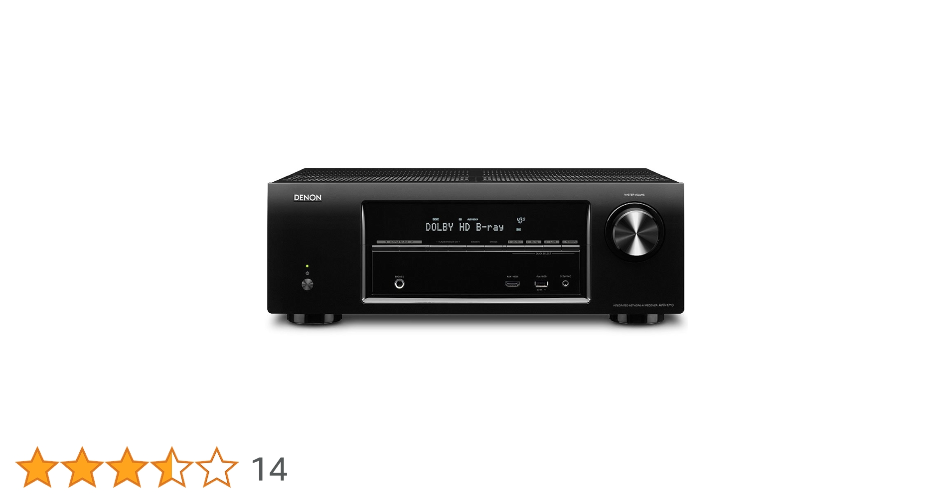 Amazon.co.jp: Denon AVサラウンドレシーバー ブラック AVR