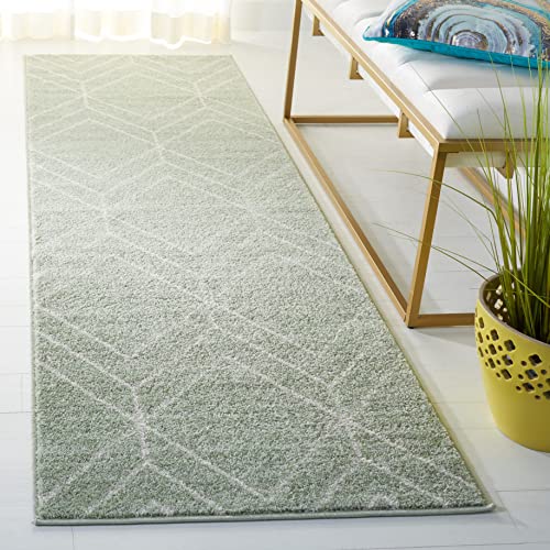 SAFAVIEH Adirondack Collection Runner Rug - 2'6" x 14', Sage