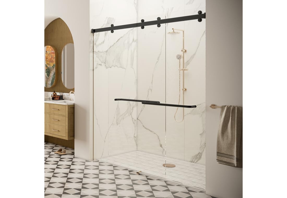 CRL CAM73MBL Matte Black Deluxe 180 Degree Cambridge Series Two