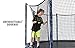 JumpSport 14' Elite Basketball Package | Includes Trampoline, Safety Enclosure, Proflex Basketball Hoop | Unforgettable Overlapping Doorway | Easy-Up Net Installation | Exclusive Spring Technology