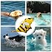 Hundeschwimmweste – Schwimmwesten für kleine Haustiere, wasserdichte -Hundeschwimmwesten mit Griff, verstellbar, Schnellverschluss-Schnalle, Hunde-Badeanzug für Hunde, Welpen, Katzen