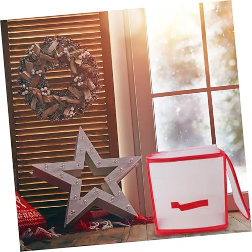 Organisateur de décoration transparent pliable avec compartiments LABRIMP - 8