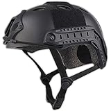 H World Shopping Army Military Style SWAT Combat PJ Type Fast Helmet for CQB Shooting Airsoft...