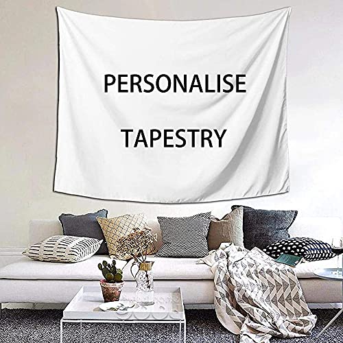 ASPZQ Personalisierter Wandteppich, Personalisierte Fotodecke, Personalisierte Kuscheldecke Fotodecke Personalisierte Tapisserie mit Eigenem Foto Bedrucken Wandteppich Wandbehang