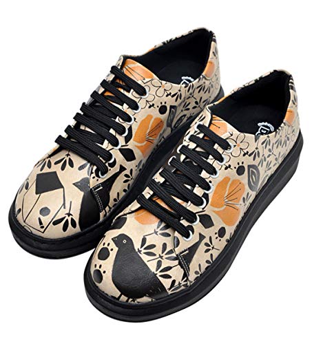 Myra Platform Sneakers in many colors and patterns will suit your foot very well. Experience incredible sneaker comfort even with platform heels thanks to its comfortable insole.