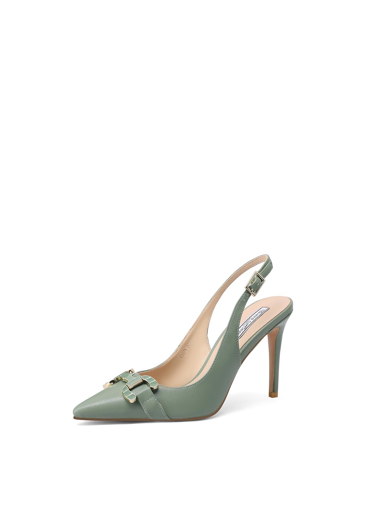 QUEEN HELENA Décolleté con Tacco Alto Scarpe a Punta Chiusa Casual Eleganti Donna K3371