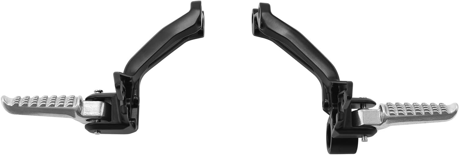 Green-L Rear Footrests Passenger Footpegs with Bracket Kit Fit for Kawasaki Z900 2017-2025 ABS 2017-2025 SE 2022-2025