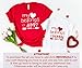 My Heart Belongs To Mommy And Me Valentine Shirts, Valentine's Day Mom And Daughter Matching Outfits, Son Mother Baby Valentines Day Gifts for Mom.
