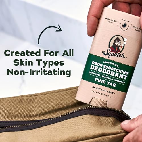 Dr. Squatch Natural Men’s Deodorant, Aluminum Free Deodorant Men (3-Pack) - image 6