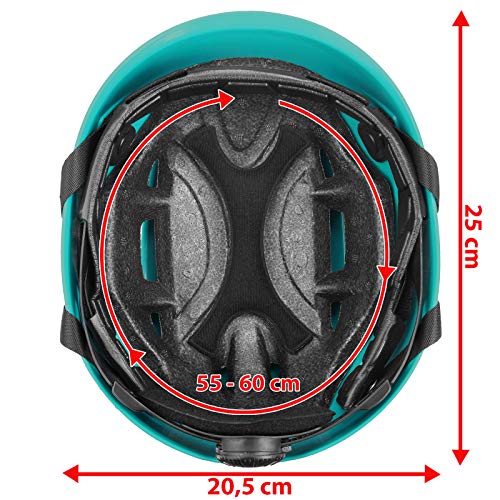 ALPIDEX Casco per Arrampicata de Donna e Uomo