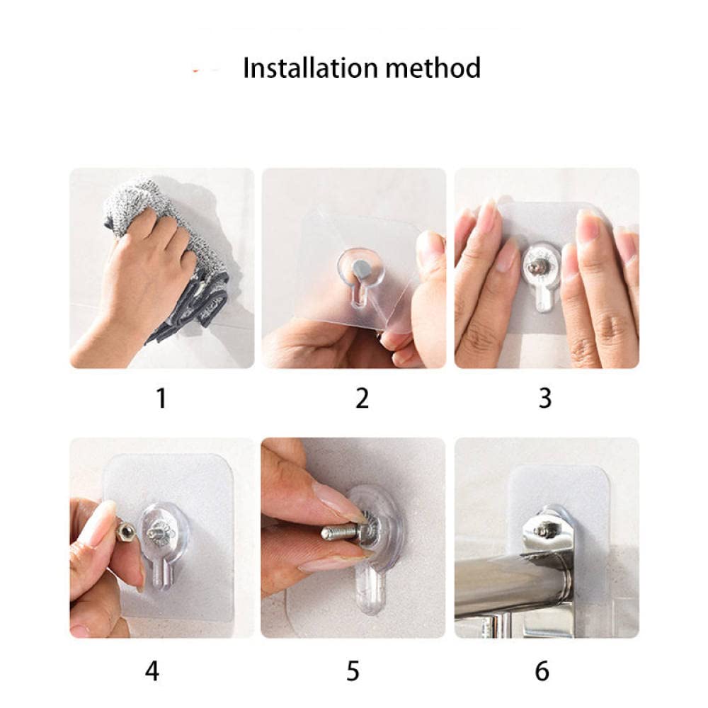 Lot De 10 Crochets Adhésifs Pour Clés, Décoration D'intérieur, Pour