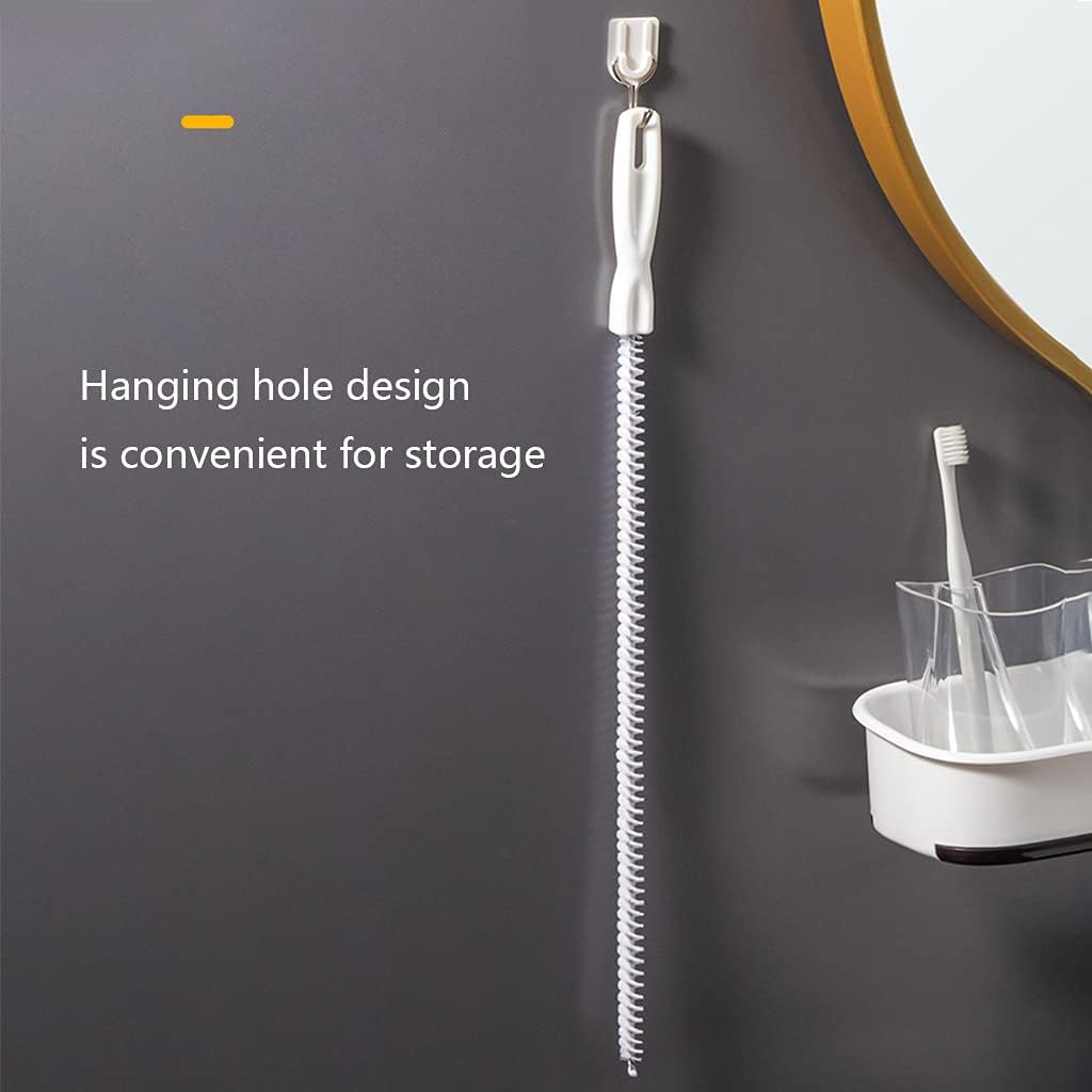 Sink Drain Overflow Brush Pipe Dredging Cleaing Brush Sewer Hair Cather Tool for Kitchen Bathroom Bathtub Washbasin