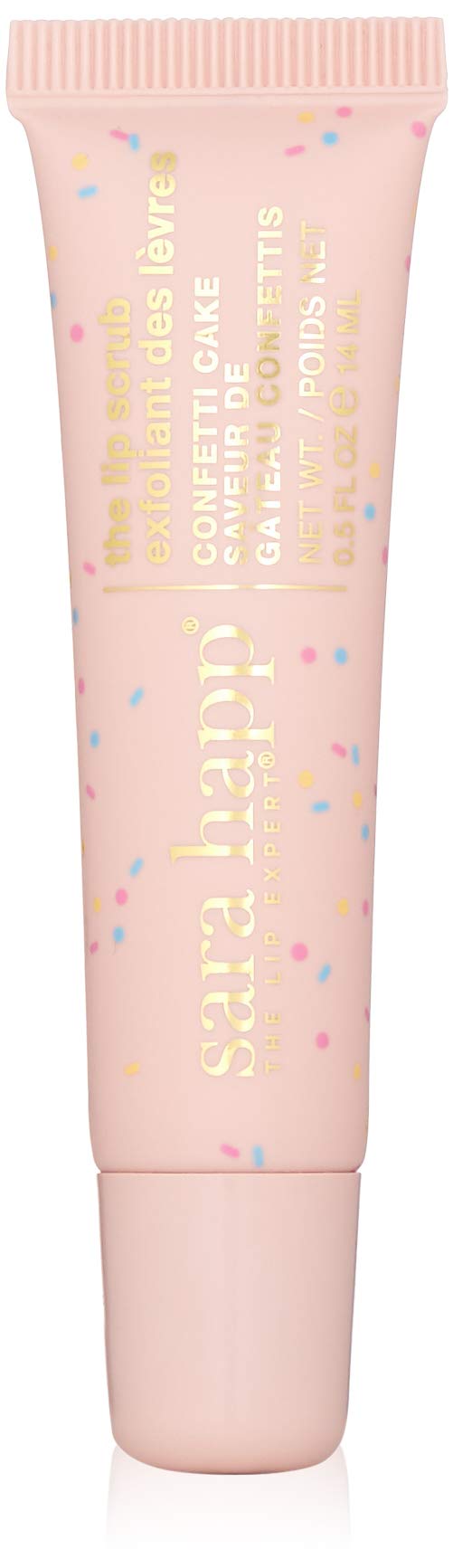 Sara HappLip Scrub Tube - Confetti Cake 0.5oz