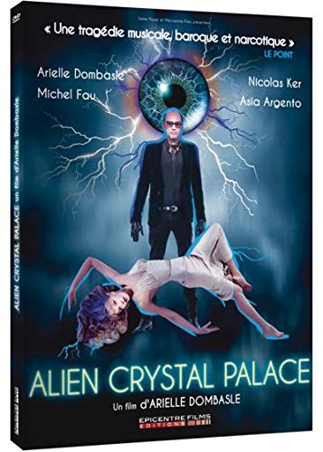 Alien Crystal Palace : Objet décoration design et sculpture futuriste en cristal minéral