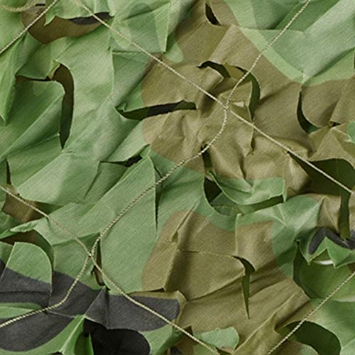 XHSSF Tarnung Netz grün Tarnnetz Sichtschutz Wald Camping Jagd Sonnenschutz Schießen Tarnung Dekoration mehrere Größen – Bild 7