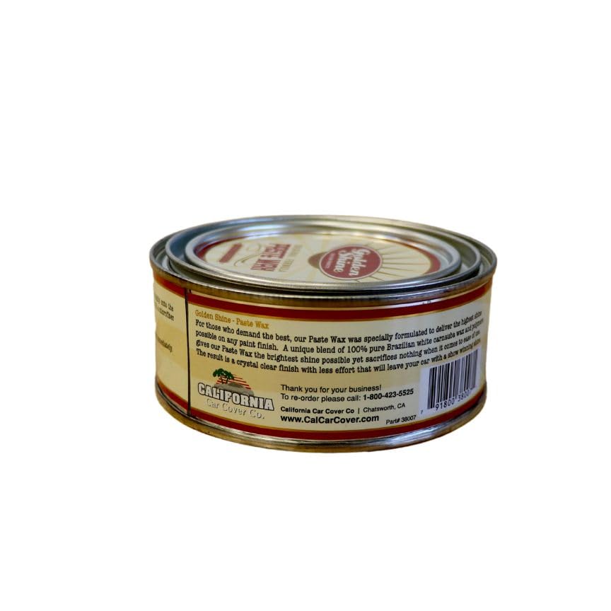Cera en pasta de carnauba Golden Shine 7 oz miniatura 2